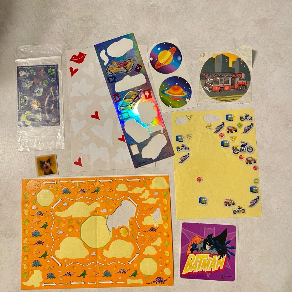 Colorful Assorted Sticker Sheets - Picture 2 of 10